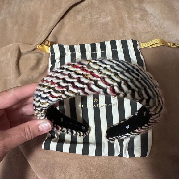 Lele Sadoughi Lot of 3 Fall Headbands - Tweed & Cord - Picture 5 of 6